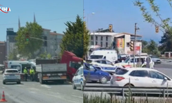 Silivri'de Kontrolden Çıkan TIR Bariyerlere Çarptı, Sürücü Hayatını Kaybetti