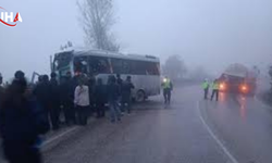 Bolu’da Görüş Mesafesi Düştü, Kaza Kaçınılmaz Oldu