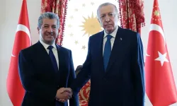 Cumhurbaşkanı Erdoğan, IKBY Başbakanı Mesrur Barzani'yi Kabul Etti