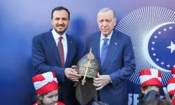 Cumhurbaşkanı Erdoğan'a Haliç'te Özel Hediye