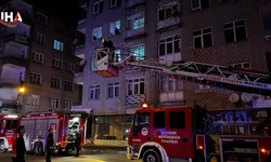 Kayseri'de Apartman Bodrumundaki Yangın 15 Dakikada Söndürüldü