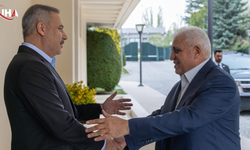 Hakan Fidan, Haşdi Şabi Komisyonu Başkanı el-Feyyad ile Görüştü