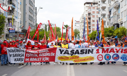 Antalya'da 1 Mayıs Kutlaması