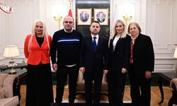 Bakan Gürlek, Çağla Tuğaltay’ın Ailesi ile Bir Araya Geldi