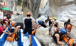 Antalya’da Sarp Kanyonda Mahsur Kalan Turist Kurtarıldı