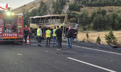 Denizli'de Gece Yarısı Otobüs Faciası