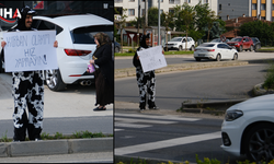 Düzce'de İnek Kostümüyle Sıra Dışı Trafik Uyarısı