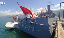 TCG Karpaz Savaş Gemisi İskenderun'da Ziyarete Açıldı