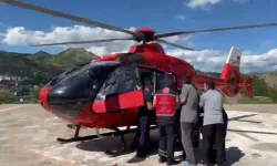 Tunceli'de Ayı Saldırısında Yaralandı, Ambulans Helikopterle Hastaneye Götürüldü