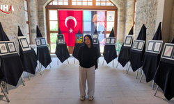 Zeynep’in Kara Kalem Sergisi Açıldı