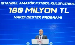 Bakanlık Duyurdu: İstanbul’daki Amatör Kulüplere 180 Milyonluk Destek