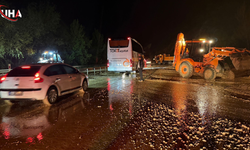 Tokat’ta Sağanak Sonrası Ulaşım Durma Noktasına Geldi