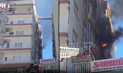 Mardin'de Korkutan Ev Yangını: Bir Daire Küle Döndü