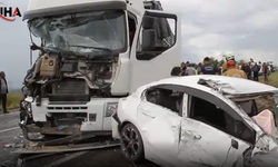 Manisa Kula'da Zincirleme Trafik Kazası