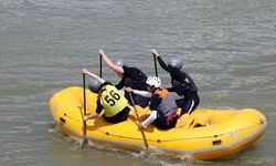 Rafting şampiyonası Murat Nehri etabıyla noktalandı