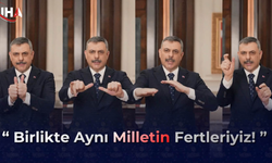Bakan Çiftçi İşaret Diliyle Seslendi