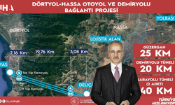 Bakan Uraloğlu Açıkladı: Amik Ovası'na Ulaşım 1 Saatten 5 Dakikaya Düşüyor