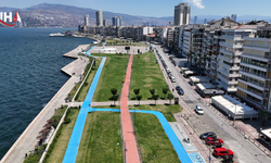 İzmir Kordonboyu Tamamen Boş Kaldı