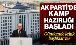 AK Parti Kampında Seçim Bölgeleri Masada