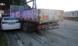 Rize’de Otomobil ile Kamyon Çarpıştı: 1'i Bebek, 6 Yaralı