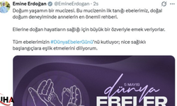 Emine Erdoğan’dan Kutlama: Ebelerimiz Annelerin En Önemli Rehberidir