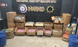 Bayrampaşa ve Güngören'de 1 Milyon Yasaklı Madde Hap Yakalandı