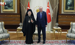 Cumhurbaşkanı Erdoğan, Fener Rum Patriği Bartholomeos’u Kabul Etti