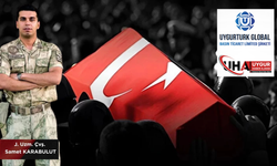 Uygurtürk Global Basından Van Şehidimiz İçin Taziye Mesajı