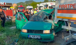 Ordu’da Trafik Kazası; 1 Ağır Yaralı