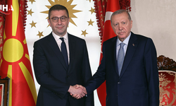 Cumhurbaşkanı Erdoğan’dan Kuzey Makedonya Başbakanı’na Kabul