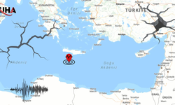 Akdeniz Açıklarında Korkutan Deprem