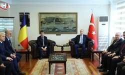 Cumhurbaşkanı Erdoğan Ve Romanya Cumhurbaşkanı Dan Bir Araya Geldi