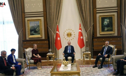 Cumhurbaşkanı Erdoğan, AB Heyetini Kabul Etti