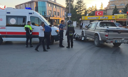 Kütahya'da Motosiklet ve Cip Çarpıştı, 1 Yaralı