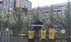 Eğitim Sen'den Ankara'da Siyah Çelenkli Protesto