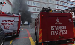 Fatih Balat'ta Paniğe Neden Olan Yangın
