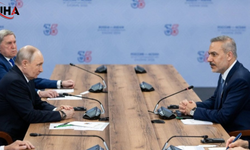 Bakan Fidan, Rusya'da Putin ile Görüştü