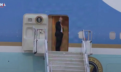 Trump Ankara’dan Ayrıldı: Yeni Uçağıyla İngiltere’ye "Selam" Gönderdi