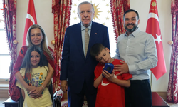 12 Yaşındaki Joshua Harris Cumhurbaşkanı Erdoğan'ın Konuğu Oldu