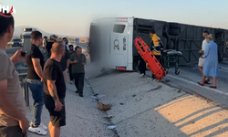 Kütahya'da Yolcu Otobüsü Devrildi: 31 Yaralı, Afyonkarahisar Yolu Ulaşıma Kapandı