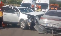 Kars'ta Zincirleme Trafik Kazası: 3 Araç Çarpıştı, 8 Yaralı