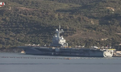 Fransız Amiral Gemisi Charles de Gaulle Evine Dönüyor