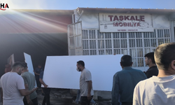 Afyonkarahisar'da Korkutan Olay: Mobilya Dükkanında Tüp Patladı