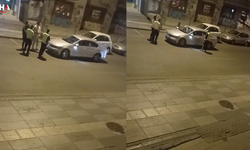 Tunalı Hilmi Caddesi'nde Trafik Denetimi: Sürücü İle Polis Arasında Gerginlik