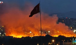 Ankara Etimesgut'ta Korkutan Yangın