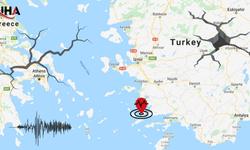 Akdeniz'de Datça Açıklarında 3,8'lik Deprem