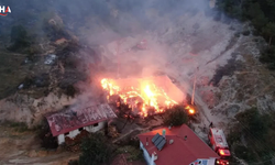 Kastamonu'da Korkutan Orman Yangını