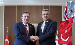Cumhurbaşkanı Yardımcısı Cevdet Yılmaz KKTC'de Temaslarda Bulundu