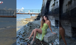 Ebru Şahin'in Göl Kenarındaki Doğal Güzelliği