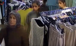 Beğendiği Kıyafetleri Çantasına Doldurup Böyle Gitti